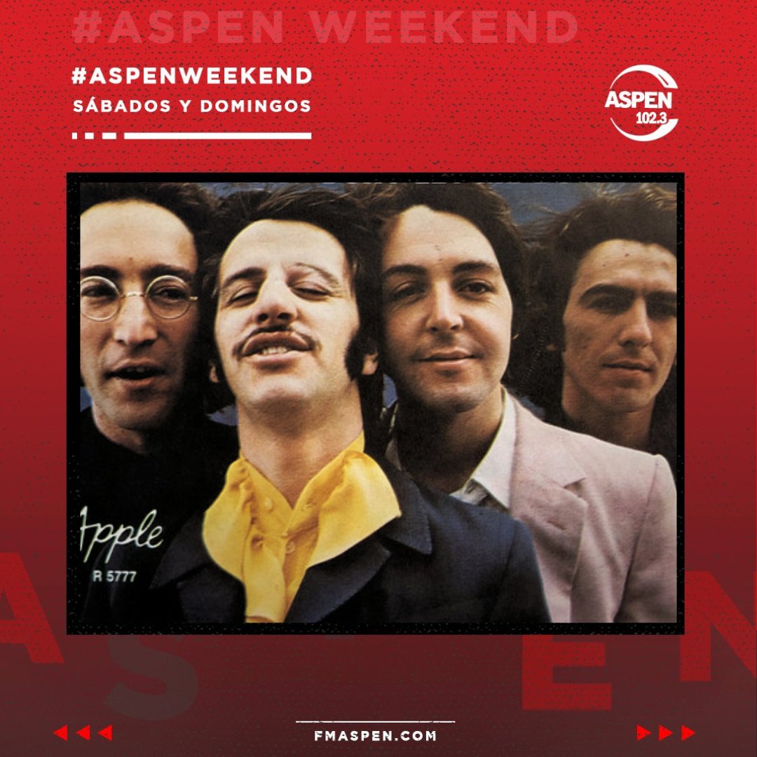 🎧 La mejor música del mundo está en 👉 #AspenWeekend 🎶 📻 ASPEN 102.3 y 📲 FmAspen.com