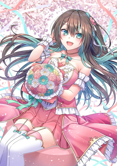 誕生日おめでとう!#ちぐさあーと#葉柳ちぐさ 