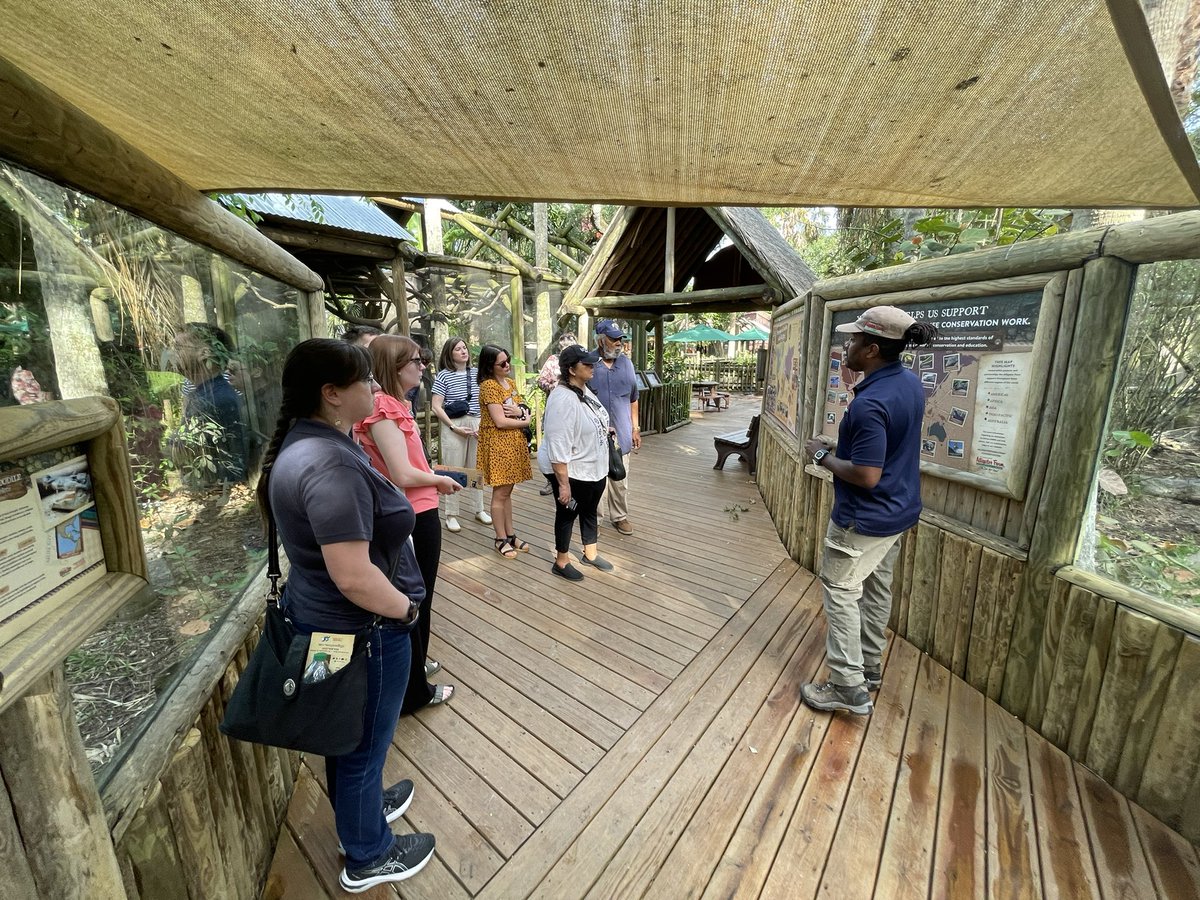 Thank you <a href="/StAugGatorFarm/">StAugAlligatorFarm</a> for sharing your collections with the St. Augustine Archival Society this morning! So grateful I don’t have to feed &amp; keep alive books, maps, photos, etc at my institution.