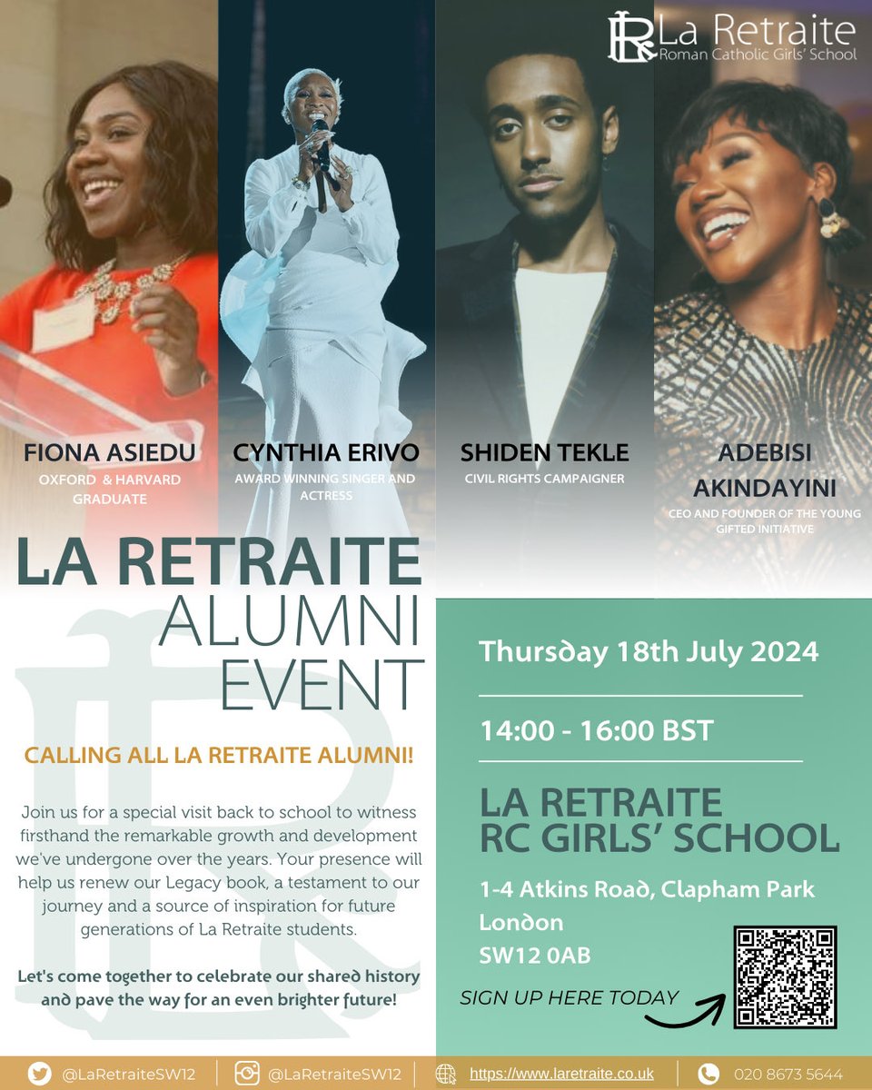 LaRetraiteSW12's tweet photo. Sign up to our Alumni event https://t.co/5VNMUJZWfl