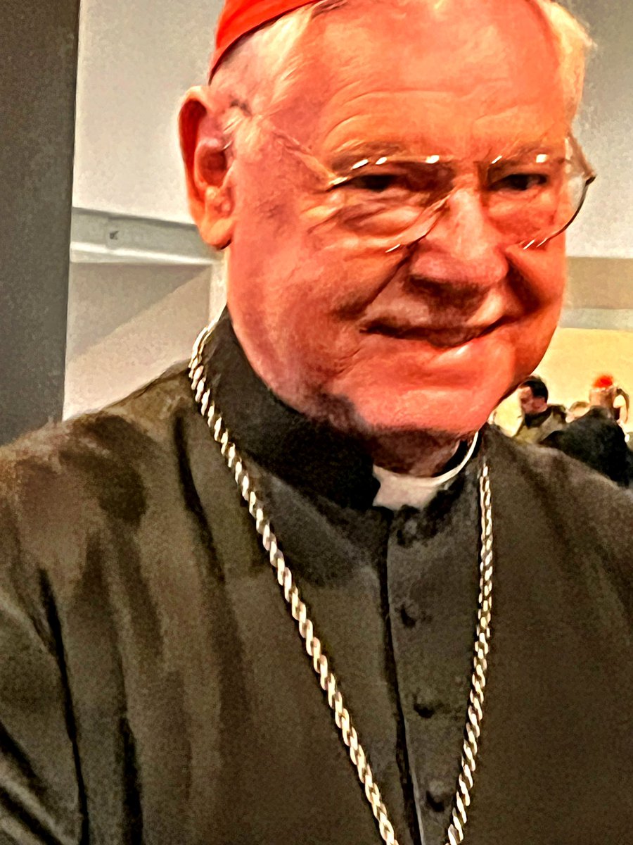 Just spoke to Cardinal Müller, who was visibly shocked by the police standing a few feet away, blocking entrance to NatCon. “This is like Nazi Germany,” he said. “They are like the SA.” (He gave me permission to quote him.)