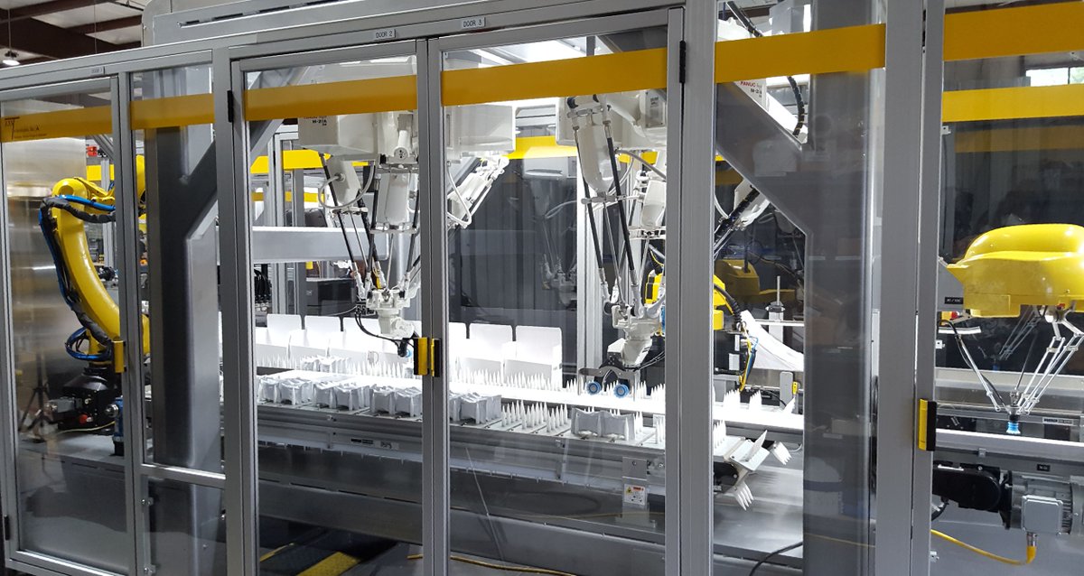 Cartoners from our sister company, ESS Technologies, are designed for pharmaceuticals, nutraceuticals, and cosmetics and integrate easily with automatic case packers for a complete end-of-line packaging solution. Check it out: bit.ly/3U93C5i #WeMakeItRight