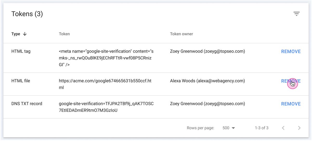 googlesearchc's tweet photo. We're rolling out further improvements to Search Console's user and permission management, incorporating capabilities related to unused ownership tokens management. This will improve the accuracy and reflect the actual state of unused ownership tokens. Read more https://t.co/Mrg8ECQKUX