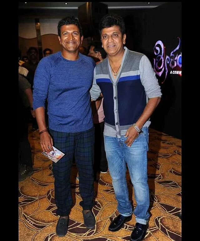 Sandalwood King - #DrPuneethRajkumar 👑
Boss of Sandalwood - #Shivanna 🔥