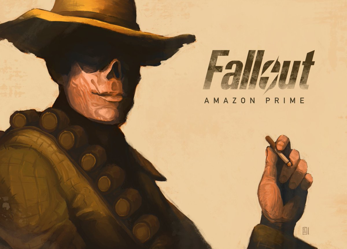Fallout's tweet photo. Who are you taking with you into the wasteland? #FalloutonPrime

Fan art by elise_meriaux (on Instagram) https://t.co/d1QLC3RYvr