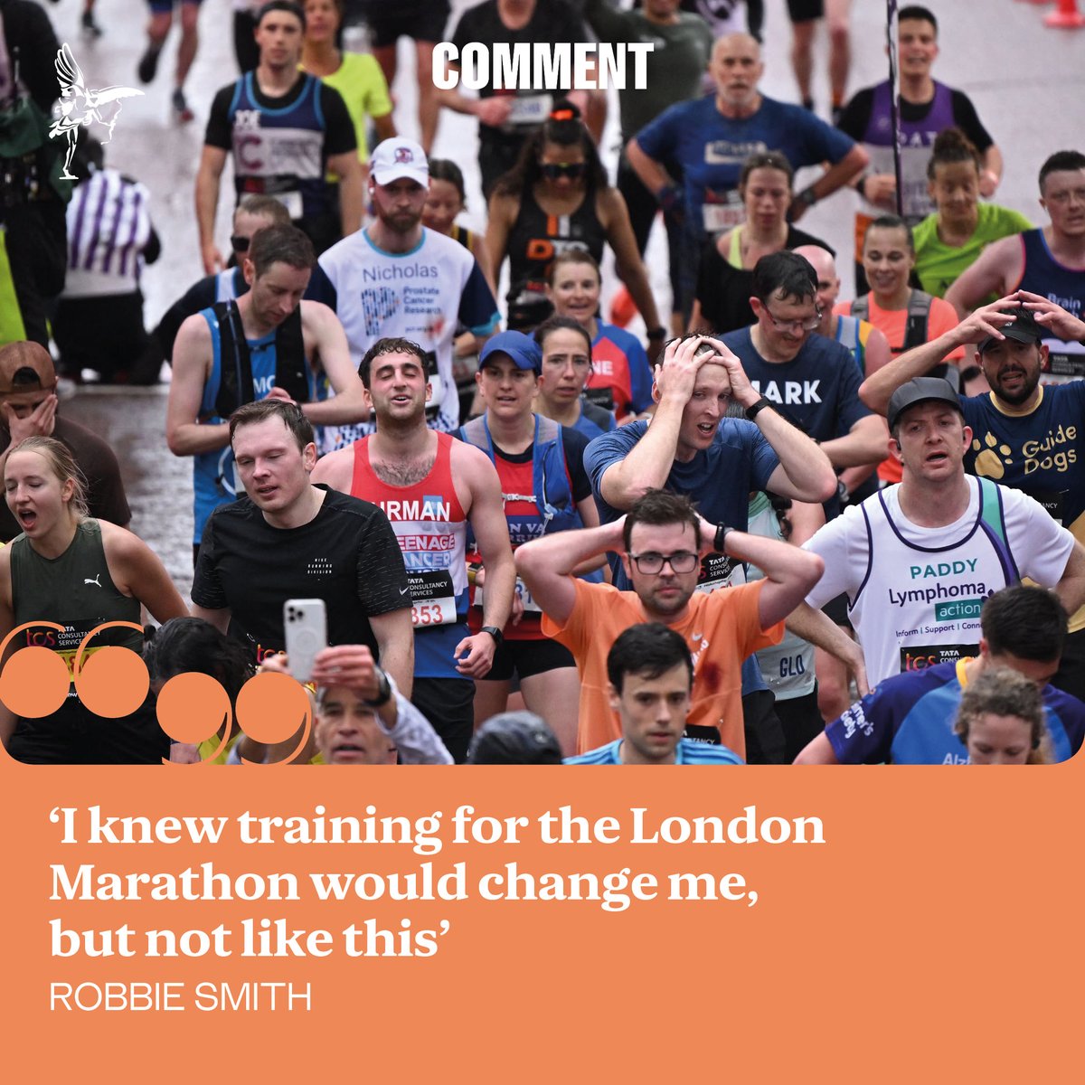 The Standard (@theldnstandard) on Twitter photo "If I could distil this feeling into a single word, that word would be: help"
Read <a href="/robbiemclsmith/">Robbie Smith</a>'s reflections on taking on the London Marathon: standard.co.uk/comment/london… "If I could distil this feeling into a single word, that word would be: help"
Read <a href="/robbiemclsmith/">Robbie Smith</a>'s reflections on taking on the London Marathon: standard.co.uk/comment/london…