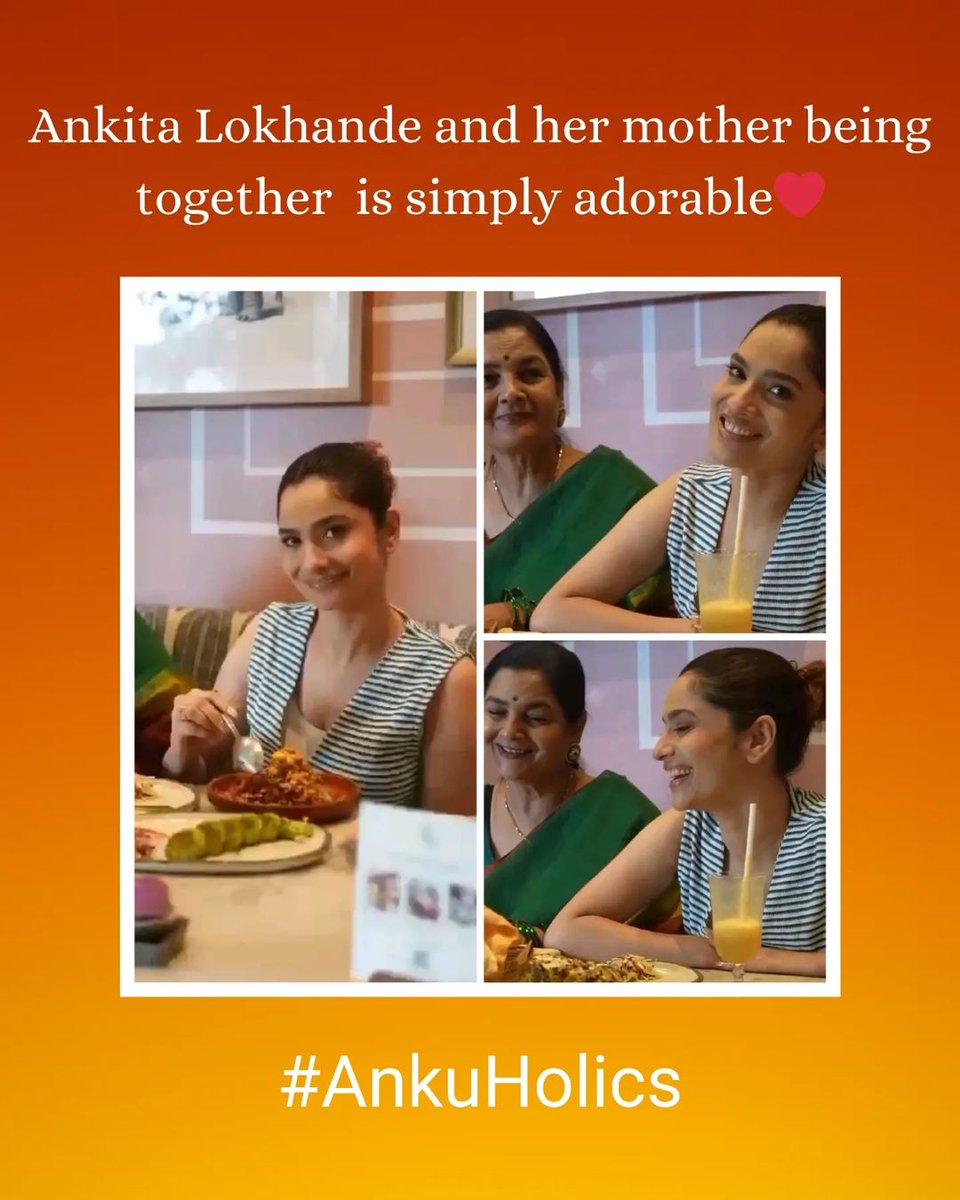 AnkuHolics's tweet photo. Mother and Daughter duo simply looking Adorable togather 😍❤️
@anky1912
@vandanaphadnislokhande
#Ankuholics #MotherAndDaughter #Togather #LookingAdorable #QueenOfEntertainment #AnkitaLokhande
( Mother and Daughter, Looking Adorable Togather) https://t.co/ezwAHWWKGt