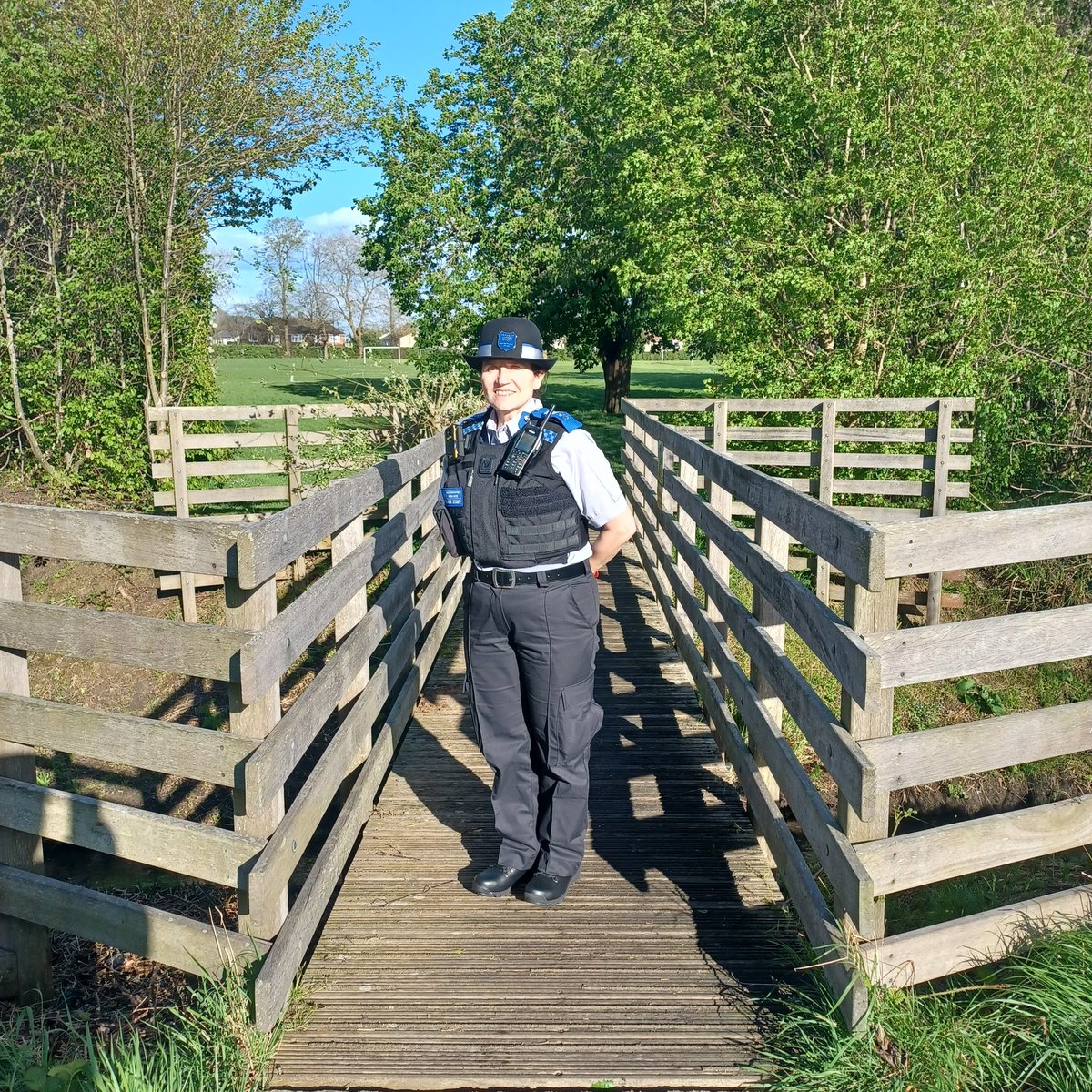 Pleased to introduce PCSO Wakefield who has recently joined us at Stanmore SNT. PCSO Wakefield is looking forward to getting to know the ward and tackling any issues. #saferneighbourhoods