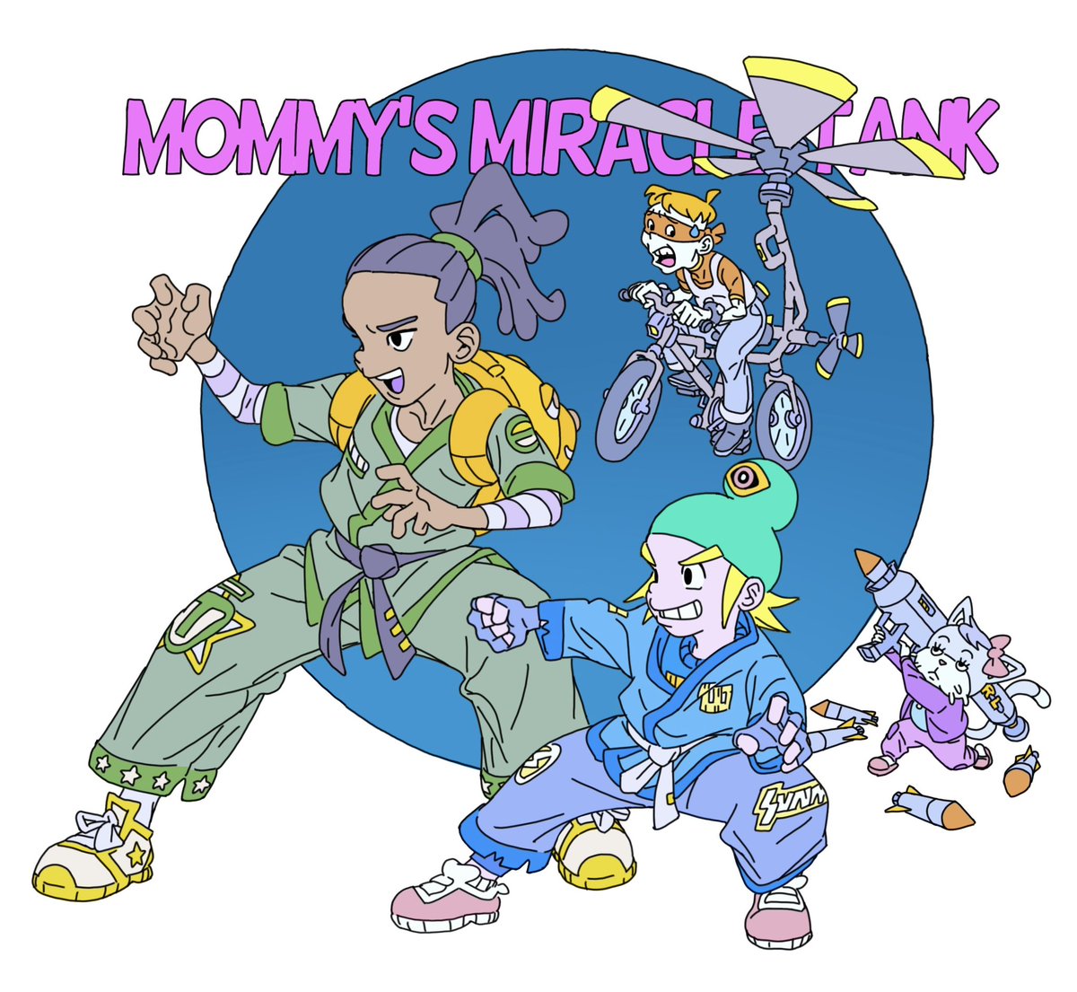 Another chapter illustration for Mommy’s Miracle Tank! By show of hands, who would buy a physical copy of my comic??? By show of middle finger who would NOT buy a copy?