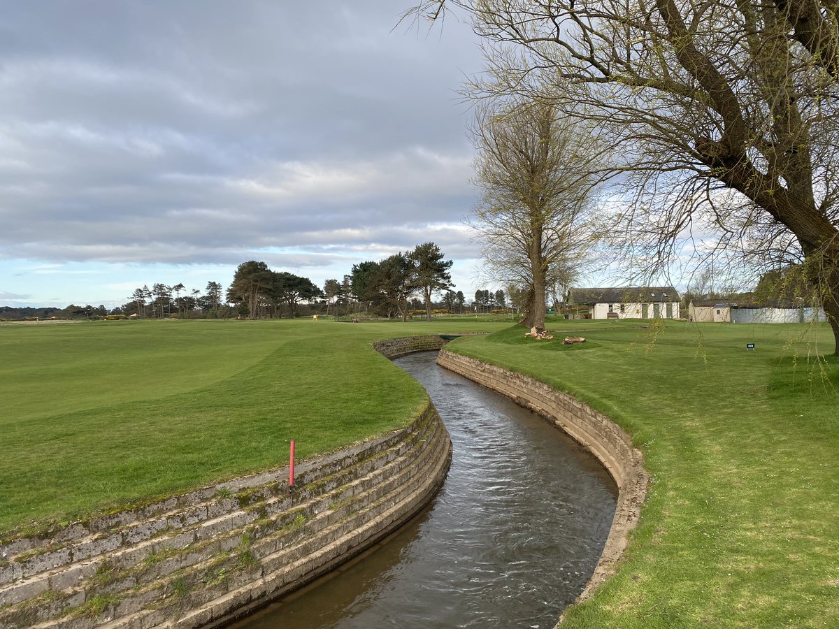 SkyCaddieSteve's tweet photo. Completed the check & gps updating of the Championship course @carnoustiegolf this morning #gpsaccuracy #groundmapping https://t.co/EpKCXab6Ni