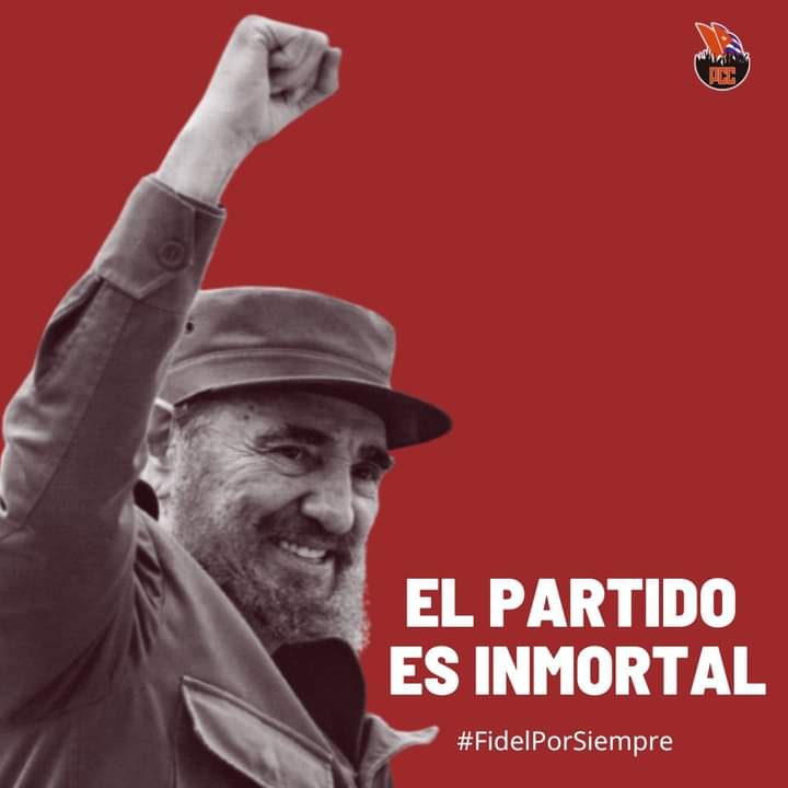 'El Partido 🇨🇺 lo resume todo. En él se sintetizan los sueños de todos los revolucionarios a lo largo de nuestra historia; en él se concretan las ideas, los pricipios y la fuerza de la Revolución' Felicitaciones a todos los trabajadores del Partido Comunista en #Cuba