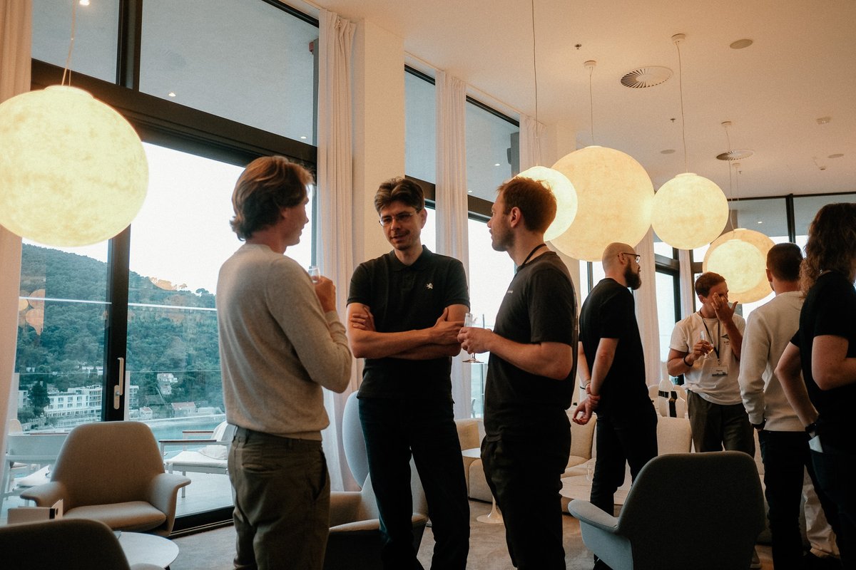 🤩 Swapping screens for scenery Here’s a rare snap of our team together at our offsite in Croatia, recharging and bonding. Amazing to connect face-to-face, build connections beyond the screen, and brainstorm together. #RemoteWork #TeamBuilding 🌍💻