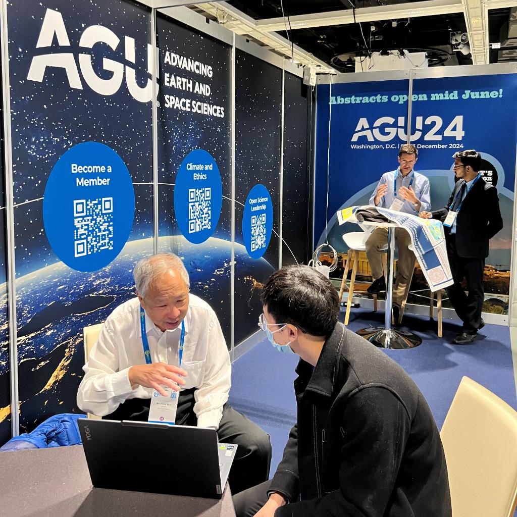 Attending #EGU24? Meet with an AGU Editor for a 15-minute rapid review session Thursday morning from 10-11 AM (GMT+2) at the AGU Booth. Editors from Geophysical Research Letters, @JGROceans & @JGREarthSurface will be there. Sign up for a session today! lite.spr.ly/6008NkC