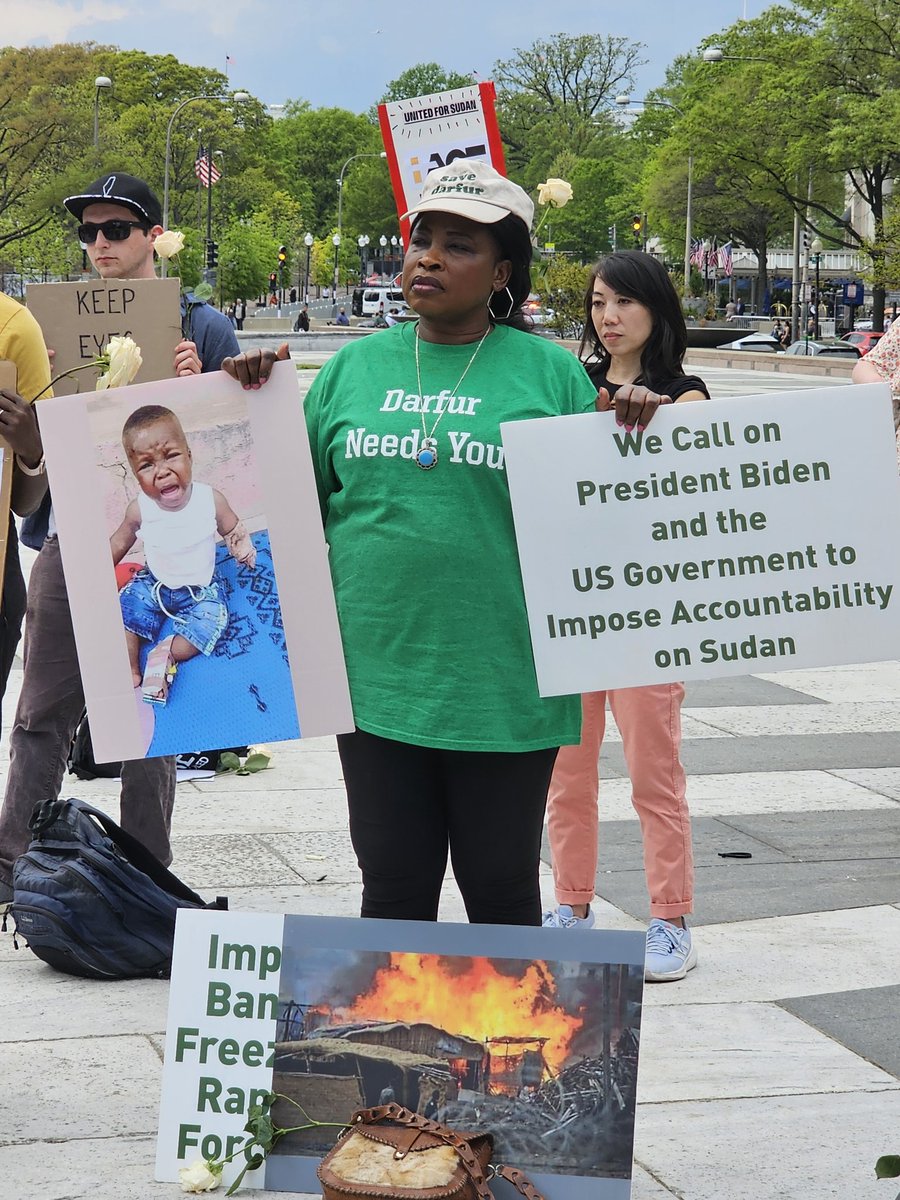 DWAG6's tweet image. #KeepEyesOnSudan Yesterday marked the 1 year of #Sudan War. We gathered to commemorate the victims; to reveal the truth about this unjust war and worst humanitarian crisis in human history; to celebrate the resilience and bravery of #Sudanese people; and to Stand #UnitedforSudan