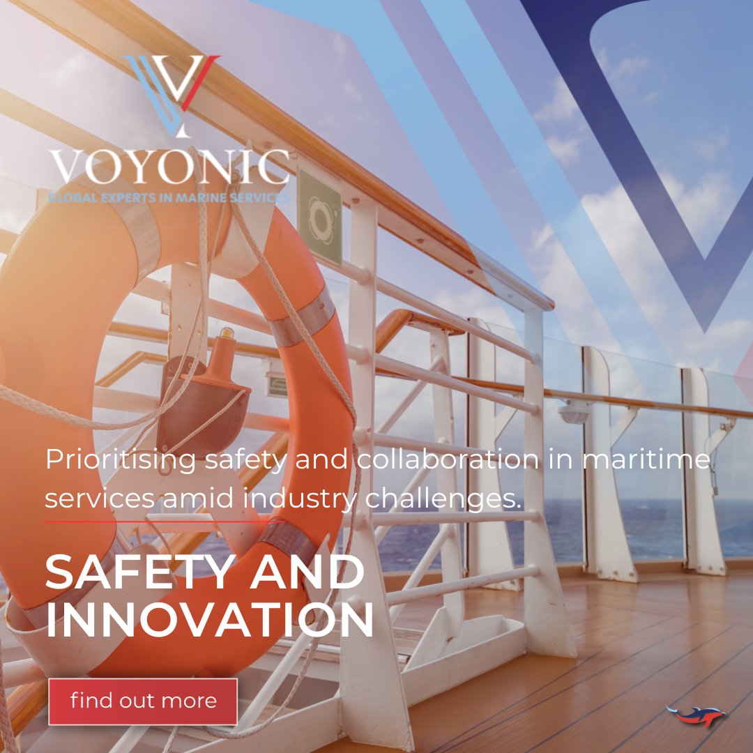 Echoing the International Maritime Organisation's 2024 theme, 'Navigating the future: safety first!' Voyonic recognises that collaboration is important to address safety concerns effectively. bit.ly/3H5L0vB #marineservices #maritimenews