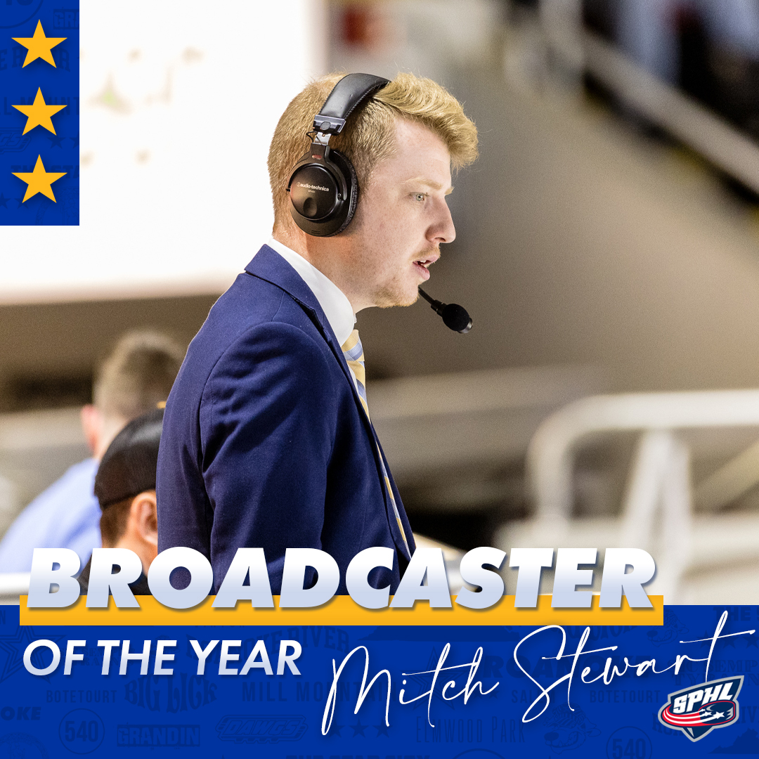 RailYardDawgs's tweet image. Our very own Mitch Stewart has been named the 2023-2024 SPHL Broadcaster of the Year!

Congrats 👏👏👏

Read: railyarddawgs.com/mitch-stewart-…