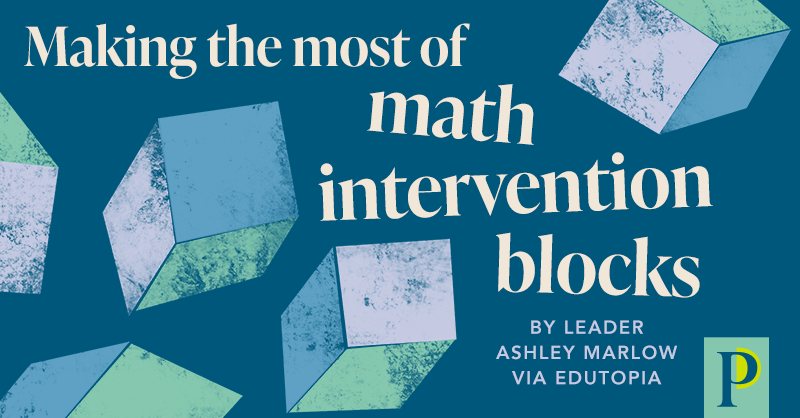 Research shows that math intervention can help keep students on track – but what makes interventions effective? Dig into ideas, including games students love, via @edutopia. #ITeachMath edutopia.org/article/improv…