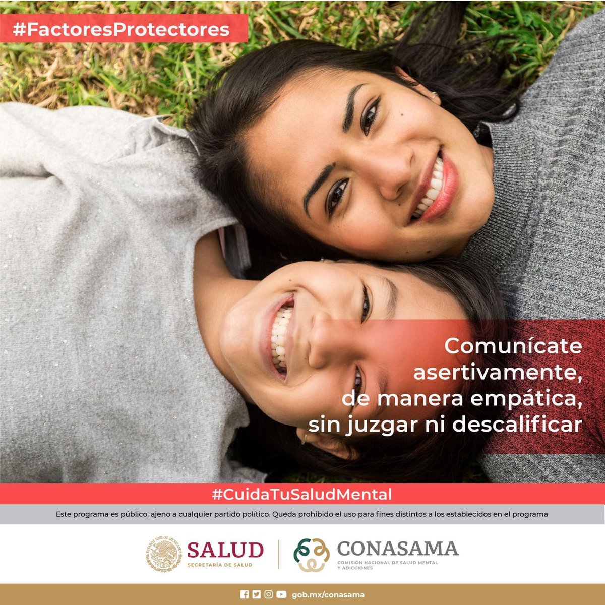 CecosamaHillo's tweet photo. La adecuada interacción de madres y padres es un #FactorProtector en la prevención de conductas de riesgo en niñas, niños y adolescentes. Una familia unida contribuye a crear un ambiente saludable en todos los entornos. #PorLaSaludMental #NosCuidamos Línea De La Vida 📲 https://t.co/vSbn43g52W