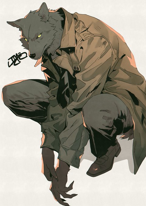 「long sleeves wolf boy」 illustration images(Latest)