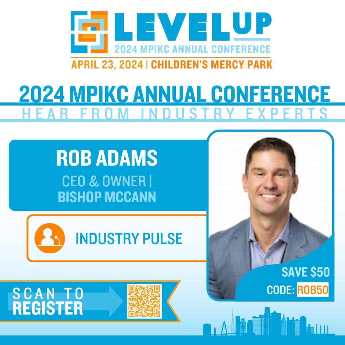 bishopmccann's tweet photo. Rob Adams and Nicole McCoy are speaking at MPI Kansas City's 2024 MPIKC Annual Conference! 🌟 Rob will unveil the latest insights on industry trends, and Nicole will offer guidance on navigating contract negotiations. We can't wait for them to present! #mpikc #levelup #eventprofs https://t.co/q3CeguGKBq