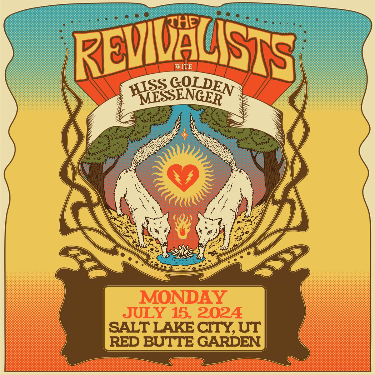 Back in the garden 🌻 Join us this summer at @redbuttegarden with @hissgldnmssr as we return to SLC. RevHeadquarters first access starts 4/29, public on sale beings 5/2. Join RevHQ 👉🏻 patreon.com/therevivalists