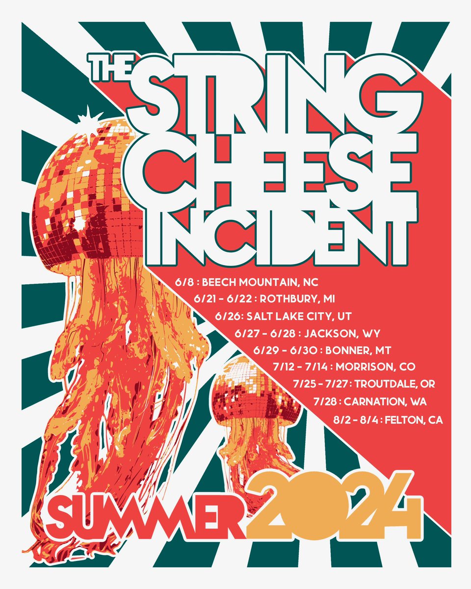 🌻 Pleased to unveil details for our Salt Lake City Incident this summer! Catch SCI at @RedButteGarden on Weds, June 26th! Pre-sale tickets will be available beginning Monday, April 29th at 7pm MT using code CHEESE24.