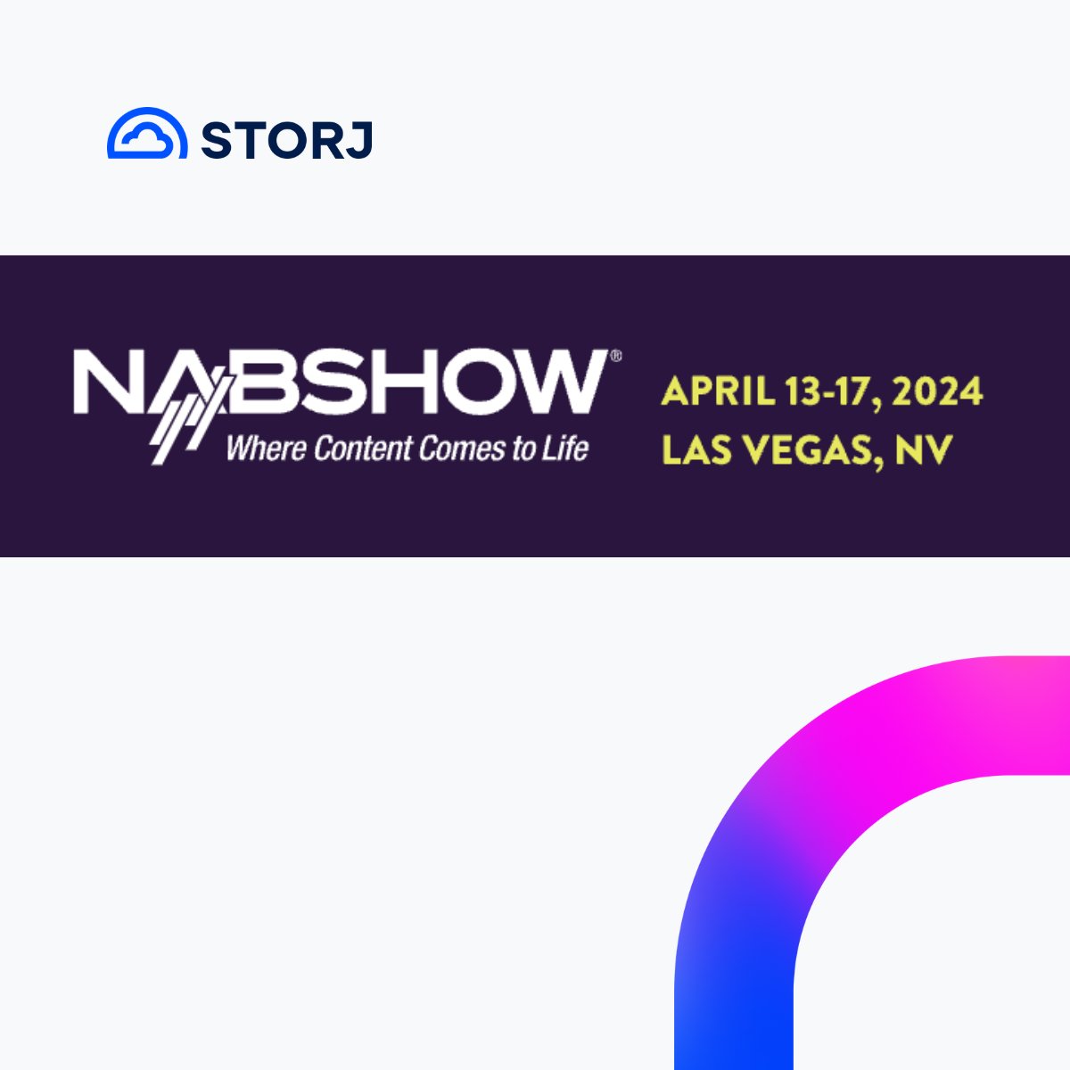 @storj is having a blast at @NABShow in Vegas meeting with creators & #enterprise #contentleaders to shape the future of #cloudstorage & pave the way for a sustainable future 🚀Booth SL8137 ✨ #CelebrateStorj #cloud #cloudnews