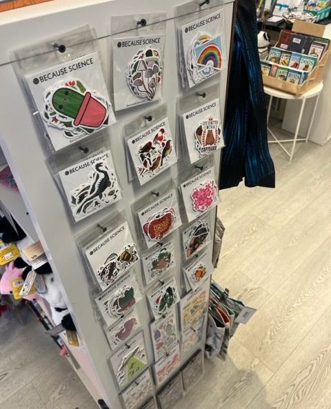 #Stickers galore! 😍 #becausescience #shoplocal