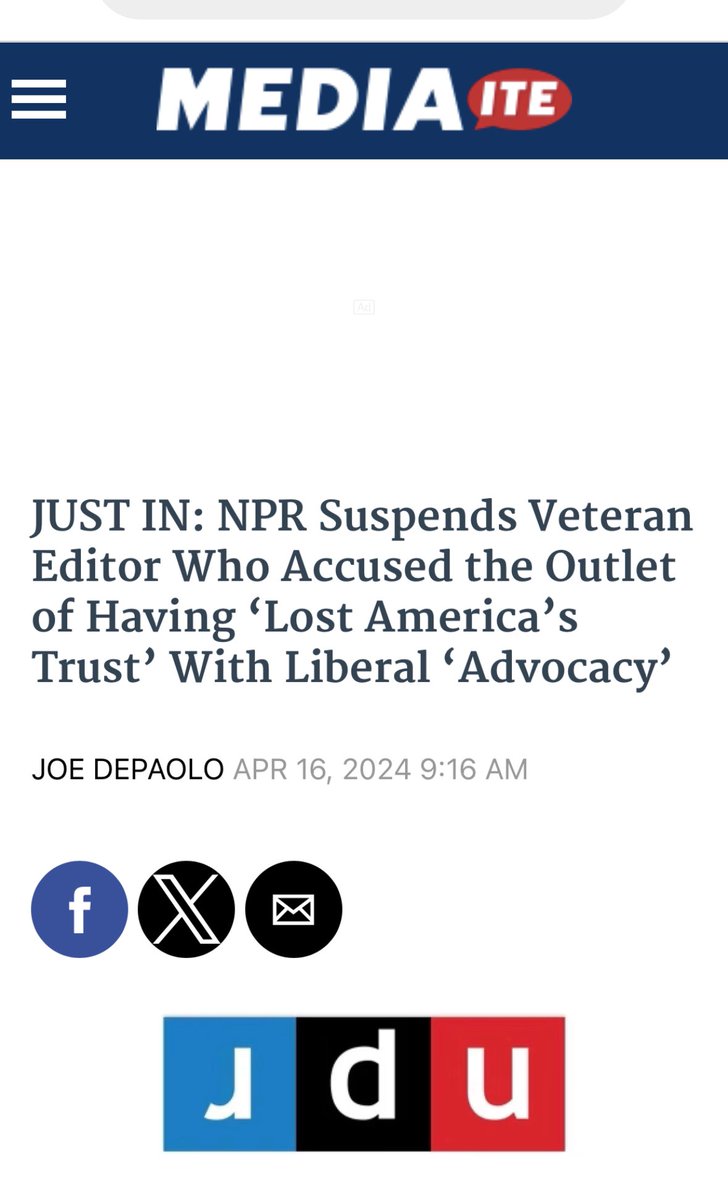 Attention Congress: When, oh when, will you cut off NPR from getting another dime of taxpayer money?!? NPR is also redundant. We already have leftwing outlets like CNN, MSNBC, ABC, CBS, NBC, NY Times, L.A. Times, etc. Why are taxpayers on the hook for another?!? #DefundNPR