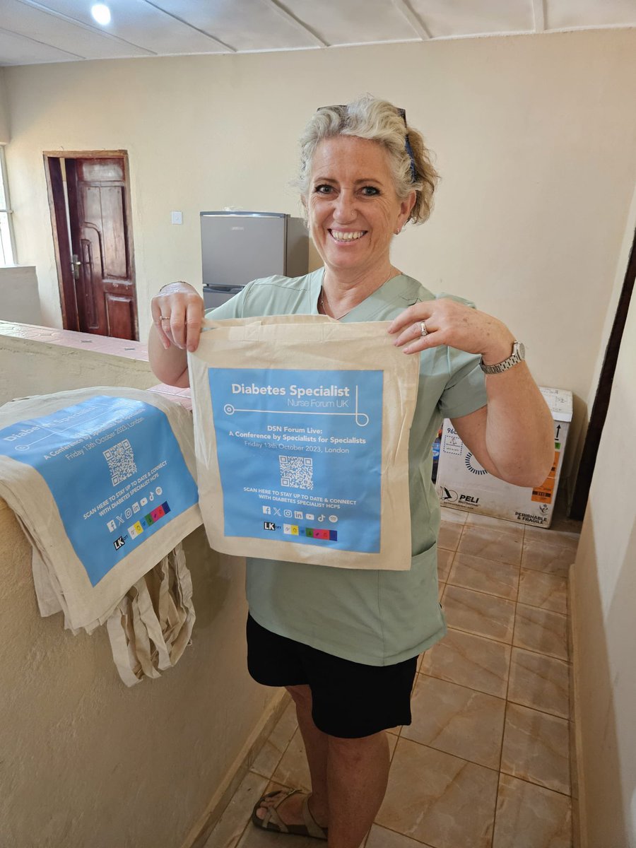 DSNforumUK's tweet photo. Gifting our leftover totes from our first conference last year #DSNF23
These will help people carry their diabetes supplies & allow the nurses to gain some education too ! ๐ผ
#SierraLeone ๐ธ๐ฑ https://t.co/YU2inZ0wWO