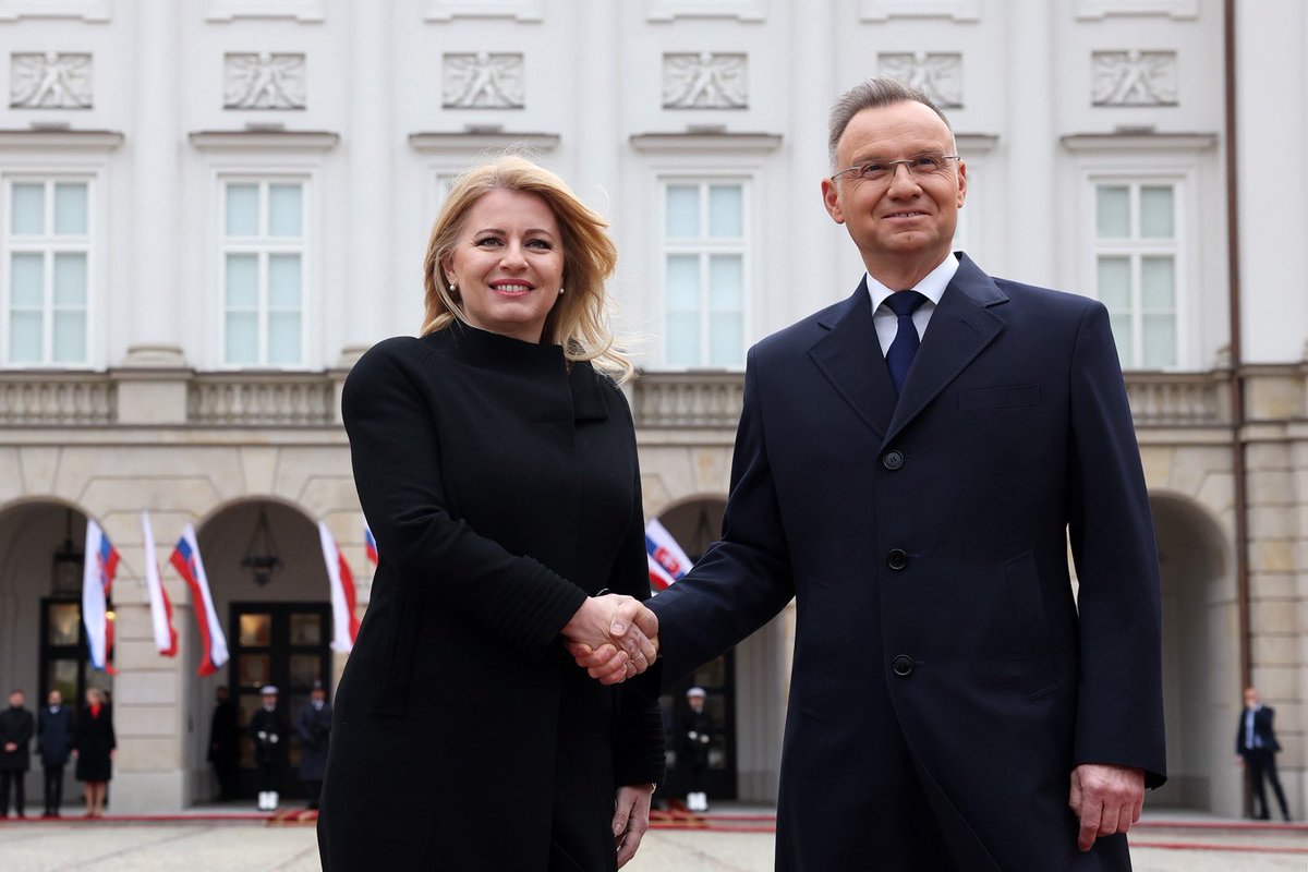 My farewell visit to #Poland 🇵🇱: Over the years, we worked with @prezydentpl @AndrzejDuda to further deepen Slovak-Polish relations and expand cooperation across our economies and societies. As Allies in @NATO, we continue to reinforce our defence ties and we thank Poland for