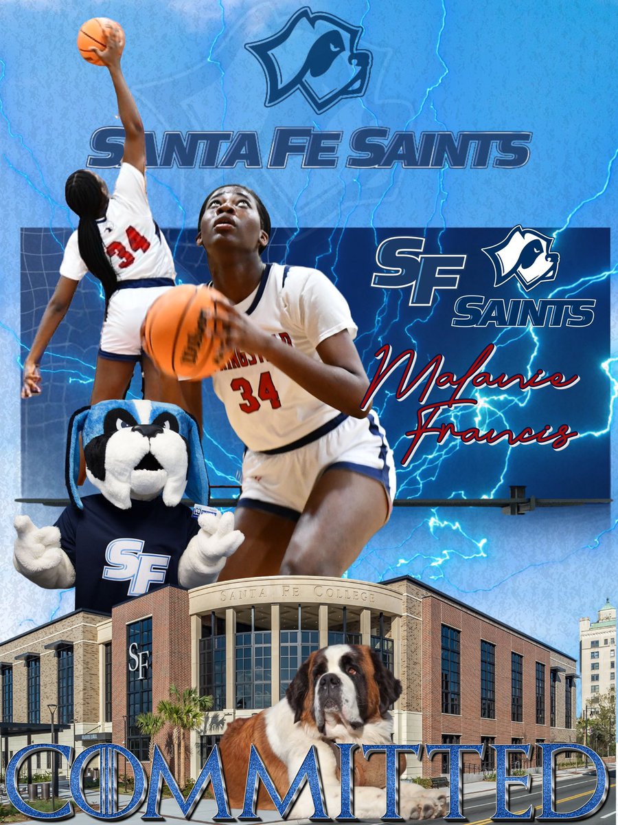 🚨 Exciting news alert! 🚨 <a href="/SamSuar68358670/">Sam Suarez</a> and <a href="/FrancisMalanie/">Malanie Francis</a> have officially signed with <a href="/SFSaintswbk/">Santa Fe Women's Basketball</a> and joined the Saints family! 🏀Two rising stars bringing their incredible talent to Gainesville. Let's give them a warm welcome! 🔥 #SantaFeSaints #WeOverMe 
#DynamicDuo