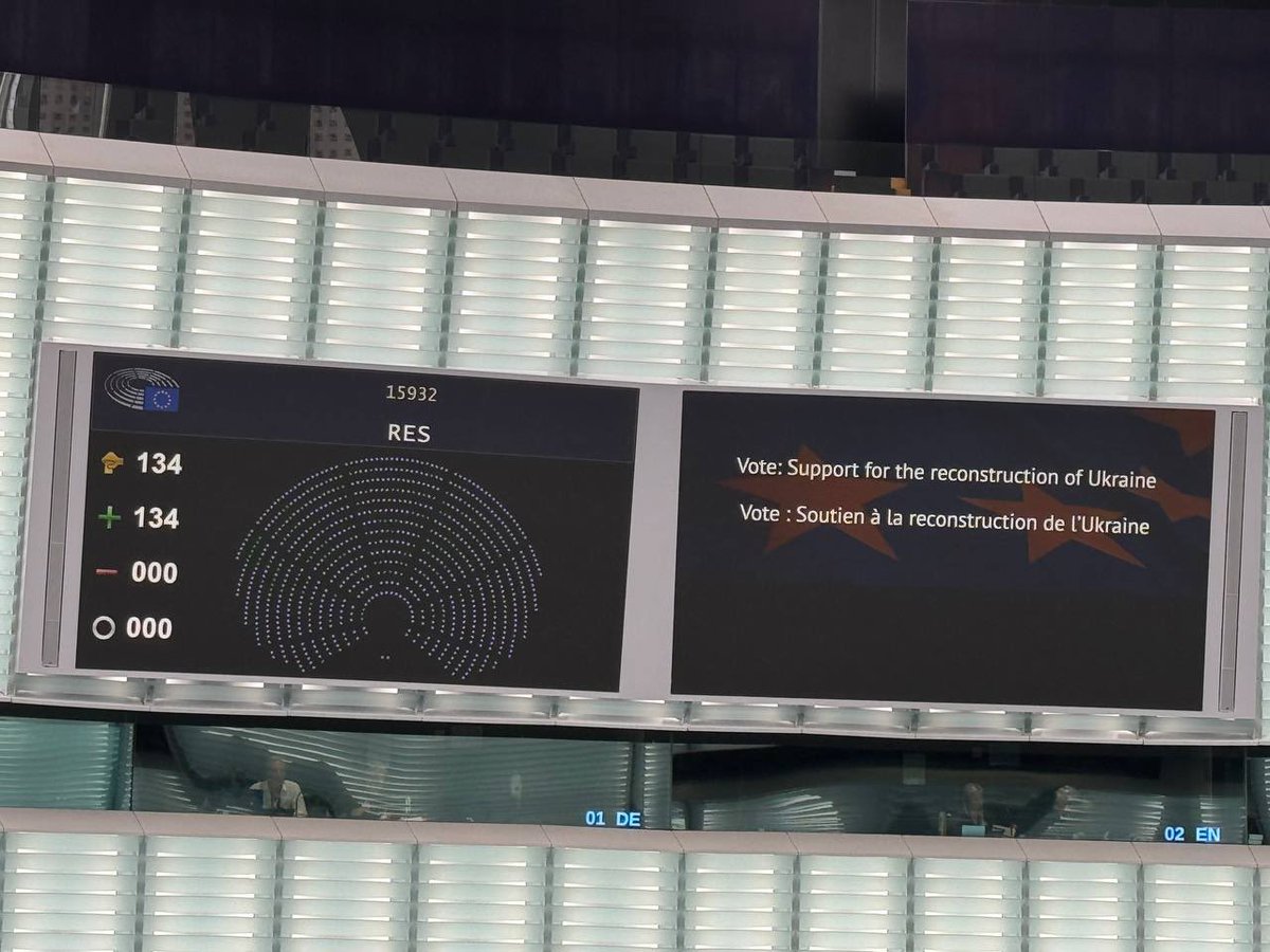 .@PACE_News urged to transfer the frozen assets of the Russian Federation for the reconstruction of Ukraine! The resolution was approved. The Assembly calls for extending the effect of the resolution to the assets of Russian oligarchs in the EU who cooperate with the Kremlin.…