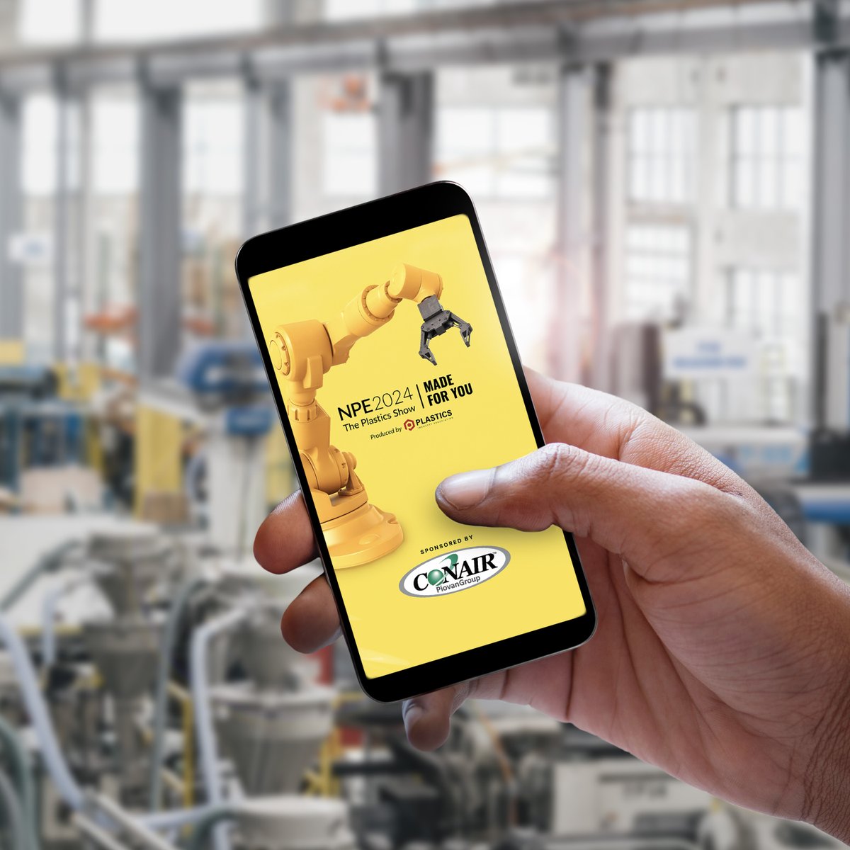 Get ready to revolutionize your NPE experience with the NPE2024 Mobile App – your ultimate guide to navigating the world's premier plastics trade show. Available on the App Store and Google Play. Download now by searching 'NPE2024'. #NPE2024 #Conair #PlasticsInnovation