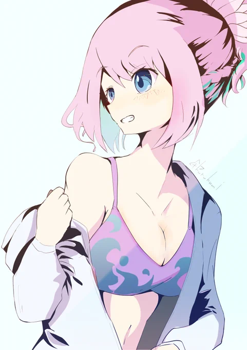 #気温が高いので気が早いが水着絵が見たい 暑いねぇ 