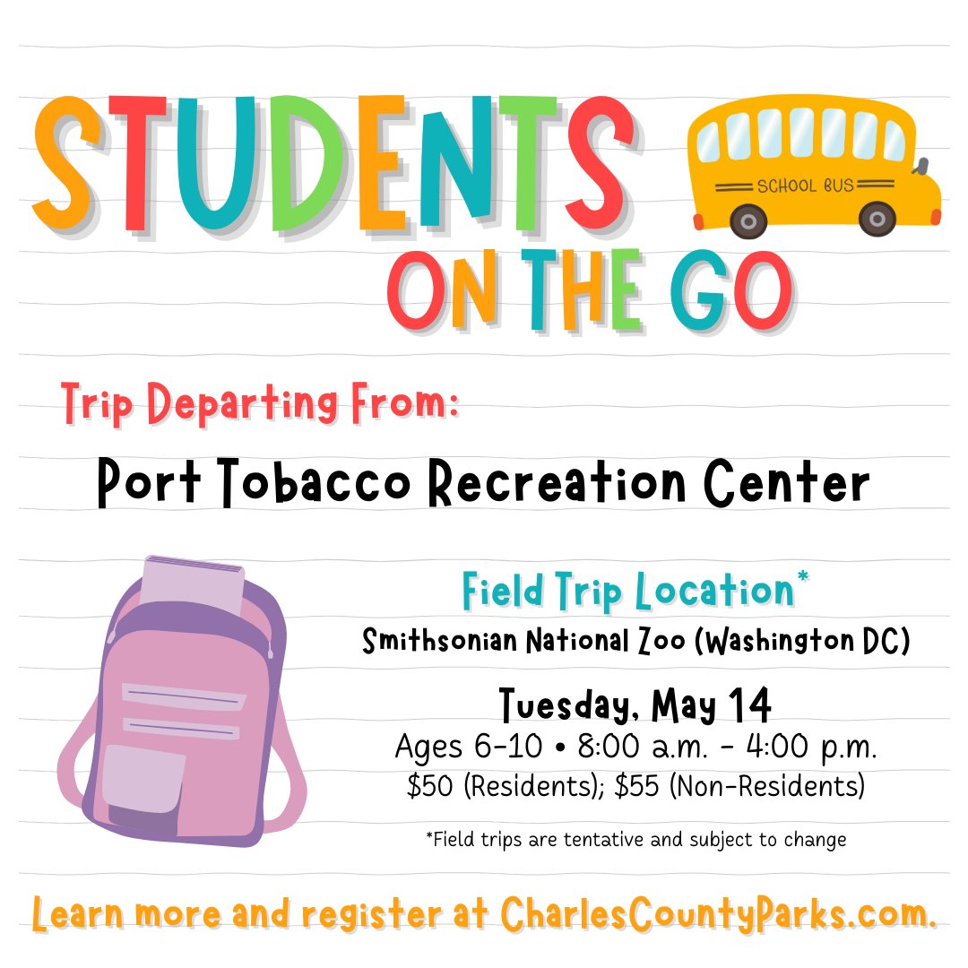 Charles County Parks & Recreation tweet media