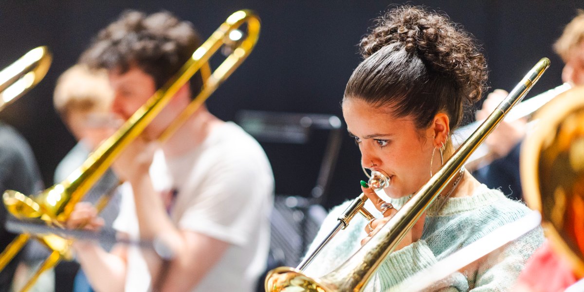 Good luck to our students for tonight's Academy Composers' Jazz Orchestra concert ✨🎷 This concert marks the culmination of the jazz composition course, with performances of works by final-year students, directed by jazz composition professor Pete Churchill. 📷 Charlotte Levy