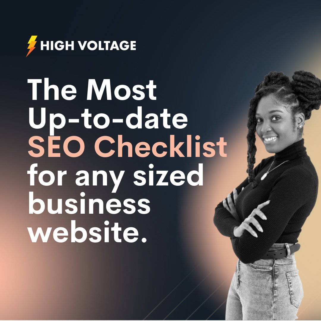 highvoltseo's tweet photo. Our agency experts compiled a comprehensive checklist that reveals the key technical indicators to implement in order to climb to the top of search results. Download our checklist now! https://t.co/K5Iw4ssDTx

 #SEOSecrets #UnlockSuccess https://t.co/FV4bDD29AA