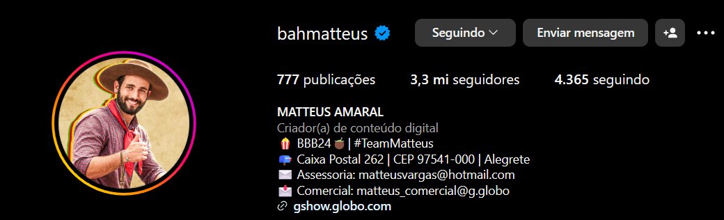 3.3M do Guri #MatteusCampeão