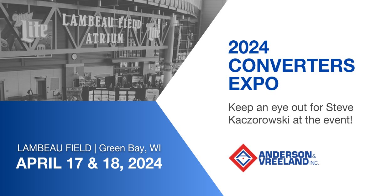 Our local Account Manager Steve Kaczorowski is gearing up for the 2024 #ConvertersExpo tomorrow in Green Bay, WI! Learn more about the lineup of events below. We hope to see you there!

📲  packagingstrategies.com/converters-exp…