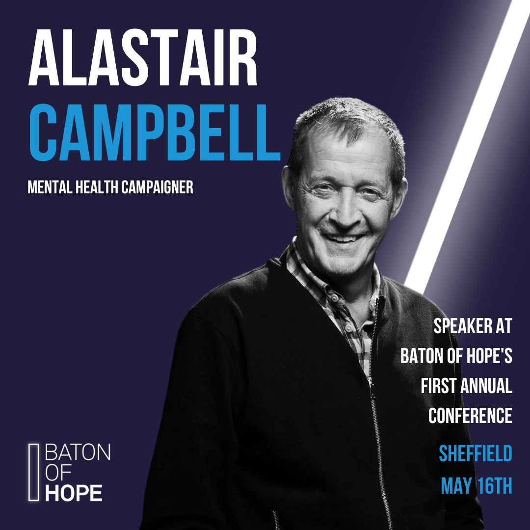 Suicide prevention is EVERYONE'S business. There's just a month to go now until our conference, 'Making Suicide Prevention Everyone's Business'. Get your tickets here: eventbrite.co.uk/e/making-suici… Here's a 🧵 of some of our amazing speakers, starting with @campbellclaret 1/9