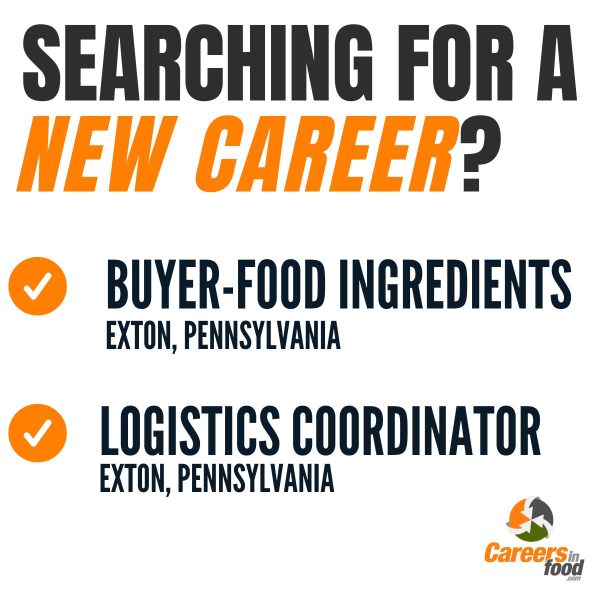 The Food Source International, Inc is hiring!

Apply as a Buyer-Food Ingredients, or a Logistics Coordinator in Exton, Pennsylvania!

Join here: careersinfood.com/the-food-sourc… 

#FoodJobs #Hiring #JobSeeker #Jobs