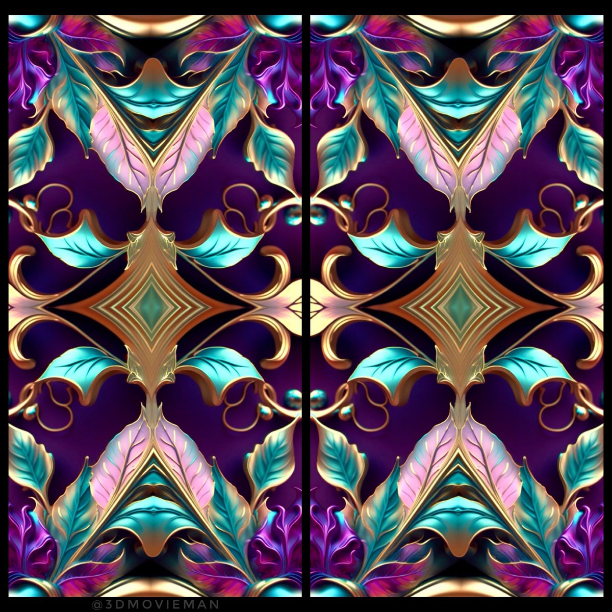 3DMOVIEMAN's tweet photo. Metallic #stereoscopic AI #fractalart
#stereoscopy #AIart #Generative3D #MidjourneyAI #AIArtGallery https://t.co/2ra3wFPFtn