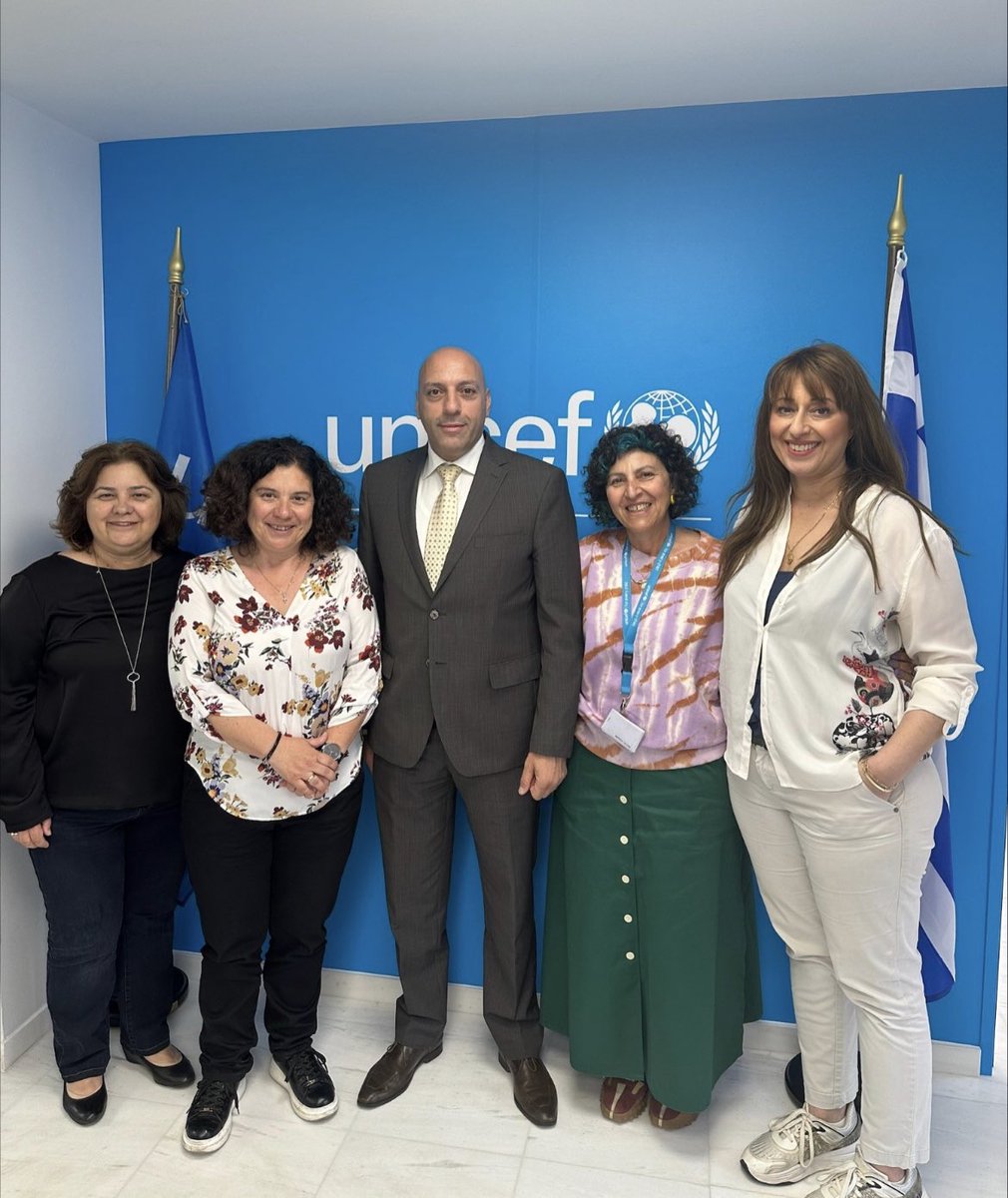 Great to meet with the Association of Social Workers of Greece today! Looking forward on collaborating on new actions to ensure every child is protected and supported. Together we're committed to strengthening the role of social workers in safeguarding children's rights.