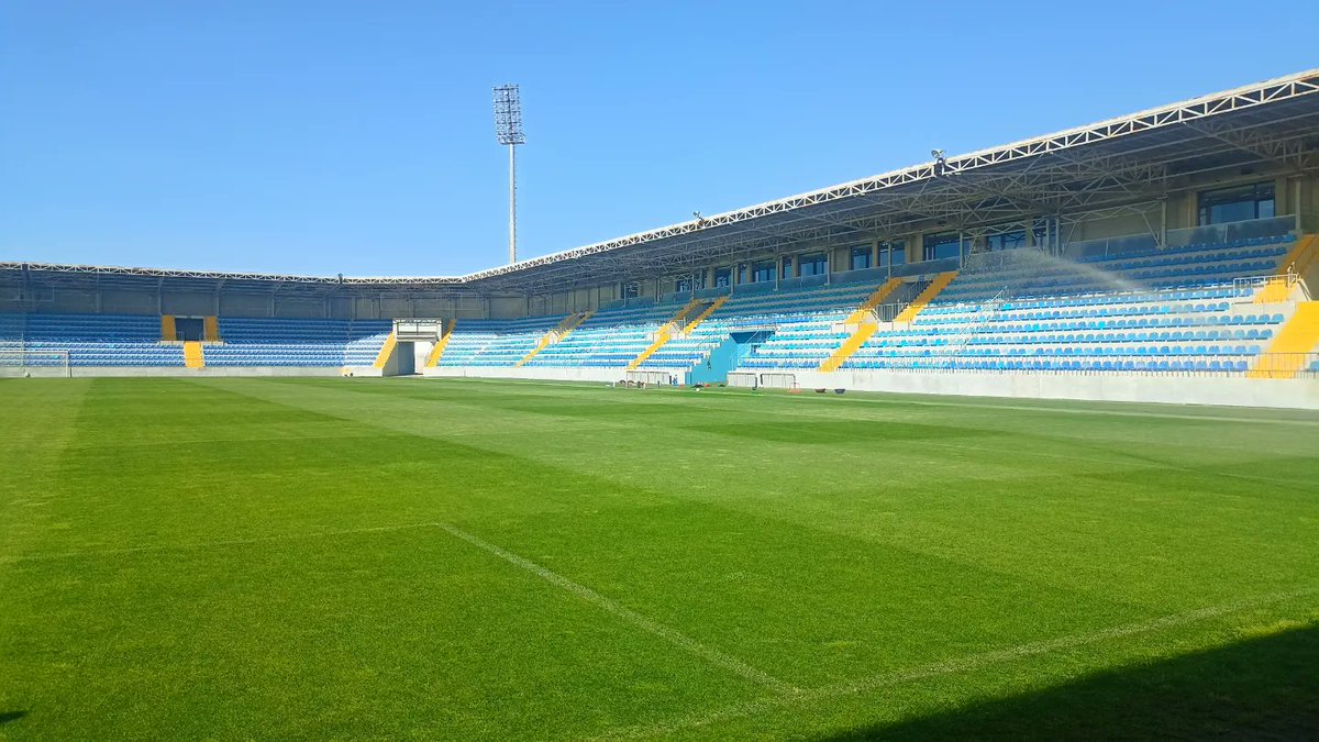 AgrosportAz's tweet photo. #agrosportteam🌱⚽️ #BonaDeaArena #april2024 #pitchservicesAzerbaijan https://t.co/xNeTkI5unK