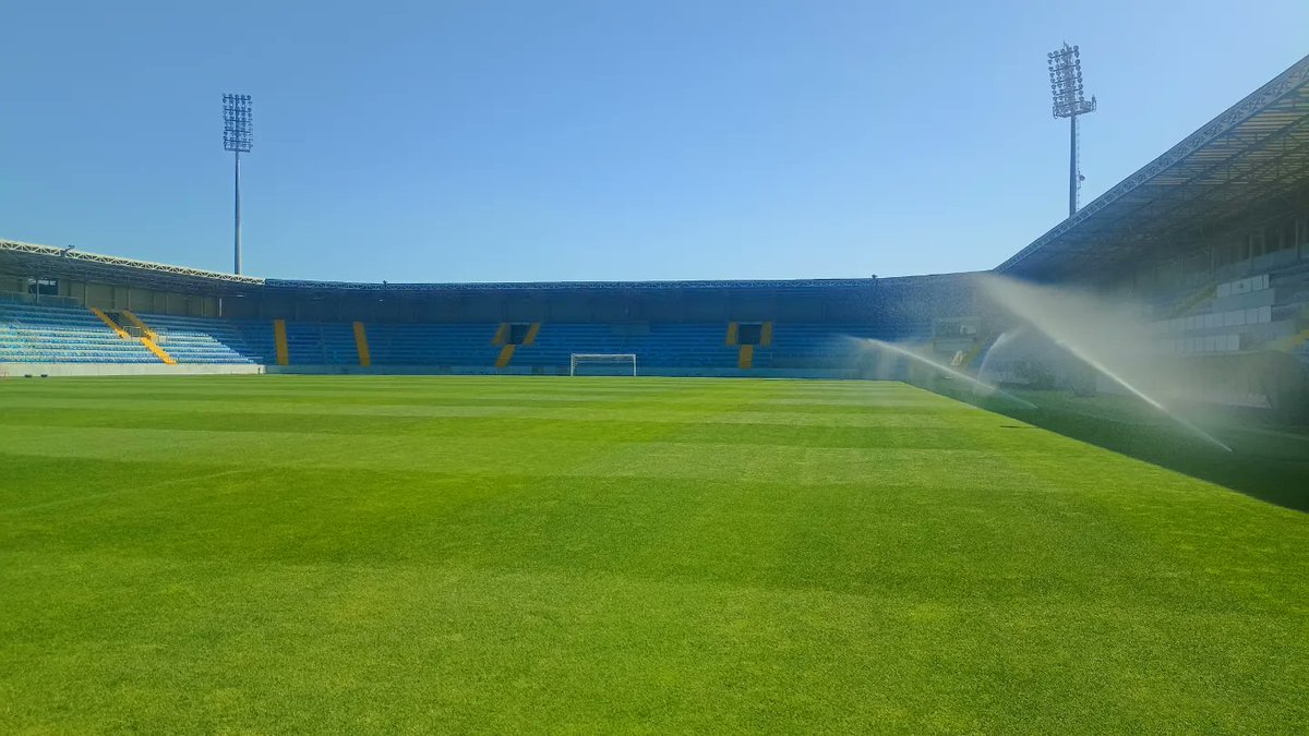 AgrosportAz's tweet photo. #agrosportteam🌱⚽️ #BonaDeaArena #april2024 #pitchservicesAzerbaijan https://t.co/xNeTkI5unK