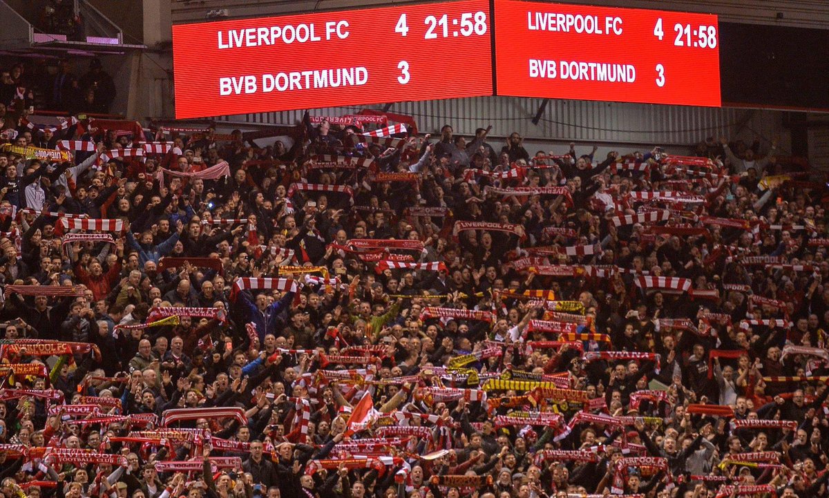 🔴 📷. What do you remember about this match? It has to be one of the most amazing matches of Klopp’s reign at Liverpool. 'Do you think that we can come out like this if we put the effort in the match at Atalanta?' 'Never give up This is Liverpool 🔥 #LFC