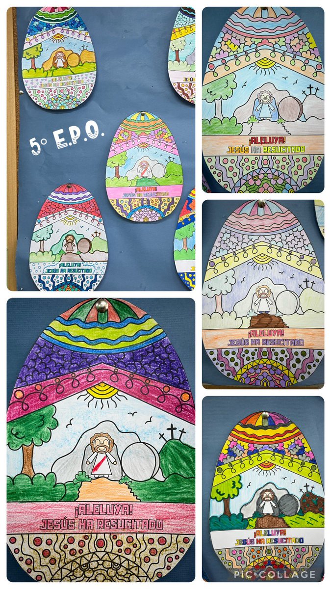 RelienTrepalio's tweet photo. Actividades de Pascua de 4°, 5° y 6° E.P.O. 😍 @Relideleon #LaClaseDeReliCuenta #ReliEsMás #Pascua2024 https://t.co/QGxmR2MOpA