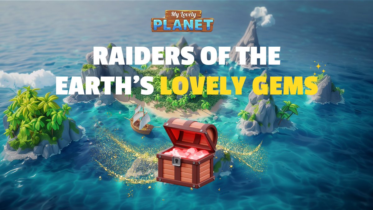 🚨 ALERT 🪂 ANNOUNCEMENT🚨

Join the biggest Airdrop Quest by My Lovely Planet 🫵

Build your boat ⚓
Recruit your crew ⚔️
Sail the oceans 🧭

Find the Earth’s Lovely Gems💎and Earn precious $MLC tokens before listing.
👉 quest.mylovelyplanet.org