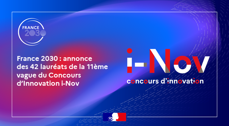 Les 42 lauréats de la 11ème vague du volet i-Nov du Concours d’innovation de l’Etat ont été annoncés ! ➡️ Soutenus par #France2030, ces projets devaient s’inscrire dans l’une des 4 thématiques opérées par @Bpifrance en collaboration avec l’@ademe 👉presse.ademe.fr/2024/04/france…